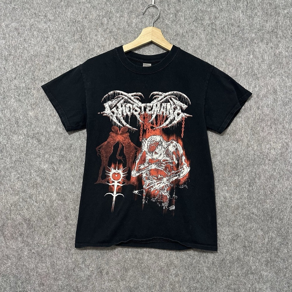 Ghostemane Band T-Shirt Black Graphic Metal Gildan Heavy‎ Cotton Men's Small